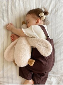 Resim Bohemoon Kişiye Özel İsim Nakışlı Sevimli Ördek Bebek&çocuk Uyku Arkadaşı & Oyuncak Krem/Kahve 