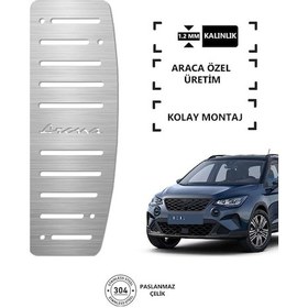 Resim A&g Tuning Seat Arona Ayak Dinlendirme Pedalı Krom Ayak Dayama Pedalı Kgagpedal000018 