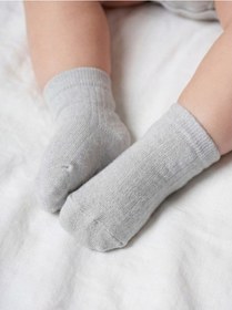 Resim Babycosy Organic Wear Premium %100 Organik,6 Lı Bebek Çorap Doğal Ton,pamuklu,yenidoğan Çorap,0-24 Ay Çok Renkli 