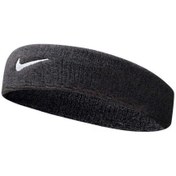 Resim Nike Swoosh Headband Unisex Siyah Antrenman Saç Bandı N.NN.07.010.OS 