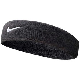 Resim Nike Swoosh Headband Unisex Siyah Antrenman Saç Bandı N.NN.07.010.OS 