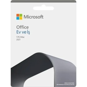 Resim Microsoft Office 2021 Ev ve Iş 32 64 Bit Türkçe Kutu T5D-03555 Ömür Boyu Lisans 