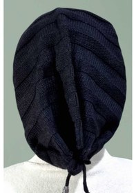 Resim Uniquetrenders Erkek Kışlık Triko Örgü Bere Ve Boyunluk Siyah 