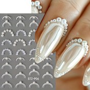 Resim Sevgililer Günü Zarafeti: İnciler, Çiçekler & Kalpler ile Kendinden Yapışkanlı Tırnak Sanatı Stickerları - Mat Bitiş, Tek Kullanımlık DIY Manikür Çıkartmaları ile Parıltılı Vurgular, Sofistike Tırnak Tasarımı için Aşk Teması, Güzellik Aksesuarları|Aşk Temalı Tırnaklar|Mat Bitişli Tırnaklar, Tırnak Sanatı Süsleri 