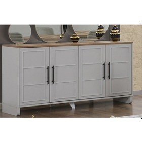 Resim Dardason Duru Aynasız Konsol Gri 