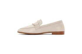 Resim Derimod Kadın Bej Deri Maskülen Loafer 26PFD350118 