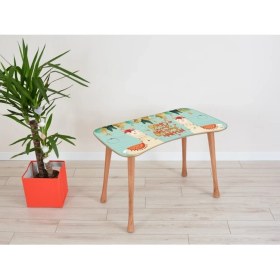 Resim Popcorn Kids Alpacalar Aktivite Masa Seti 