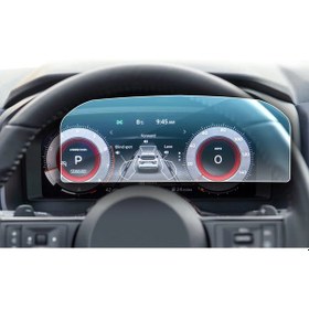 Resim Nissan Juke 12.3 İnç Ekran Koruyucu Dijital Gösterge Parlak 9H Nano Ekran Koruyucu 