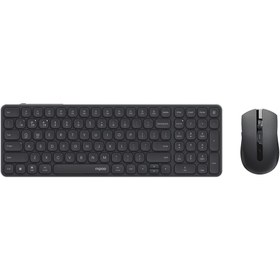 Resim Rapoo 9350S Multi-mode Wireless ve Bluetooth, DPI Ayarlı, Sessiz Türkçe Q Klavye ve Mouse Seti 