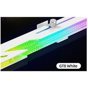 Resim Coolmoon Gt8 Ekran Kartı Desteği - Beyaz 