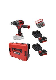 Resim Einhell TP-CD 18/60 Li-ı Bl Solo + 2 X 4 Ah Akü Ve 32 Parça Bits Uç Seti Çantalı 