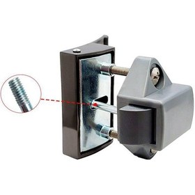 Resim Jokmae Karavan Dolap Kilidi - Ofis Kullanımı, Kolay Montaj, Koyu Gri 