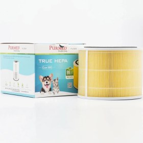Resim Core 300, Core 300S Air Purifier Uyumlu + Karbon Filtre - (Pet-Evcil Hayvan) (Sarı) 