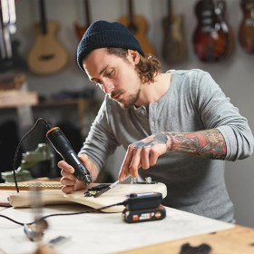 Resim Worx WX743.9 Makerx 20VOLT Profesyonel Sıcak Hava Tabancası (Akü Dahil Değildir) 