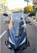 Resim Motocam Küba Newcity 125 Siperlik Ön Cam 2023-2025 Model 75cm Şeffaf Renkli 4mm Uzun Cam 