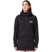 Resim Oakley Park Rc Softshell Hoodie Kadın Siyah Sweatshirt 