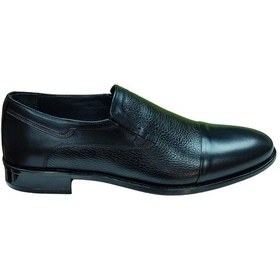 Resim Nevzat Öge 098-neolit Erkek Siyah 40-44 Deri Klasik Ayakkabı Siyah 