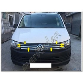 Resim Markadan Vw T6 Transporter Trendline Krom Ön Panjur 2015 Sonrası 