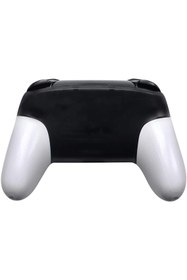 Resim cosmostech Switch Ve Pc Uyumlu Pro Controller Kablosuz Oyun Kolu Siyah-beyaz 