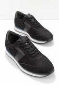 Resim Bambi Siyah Nubuk Hakiki Deri Erkek Sneaker E01556090801 