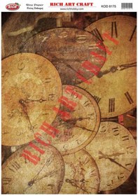 Resim RİCH PİRİNÇ DEKOPAJ KAĞIDI KOD:8175 