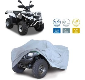 Resim Breen Yuki FX125 Thunder Atv Uyumlu Su Geçirmez Brandası -Gri 