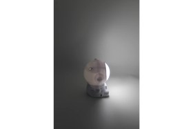 Resim Goldhouse Işıklı Oturan Astronot 