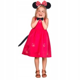 Resim Etty Minnie Mouse Taç Kuyruk Papyon Gösteri Seti 