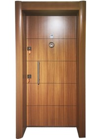 Resim Çelik Kapı Modelleri Eskitme Kasa Düz Model Daire Kapısı Sağ 1 