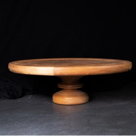 Resim Hedisam Ahşap Ayaklı Kek Standı 