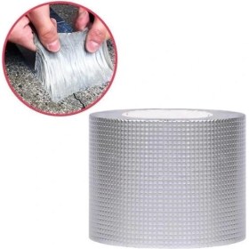 Resim Yüksek Sıcaklık Dayanan Su Geçirmez Çatı Boru Duvar Çatlak Yapışkan Bant Folyo 5 mt x 10 cm ( Lisinya ) 