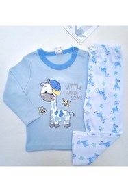 Resim ICEFIELDS %100 Pamuk Erkek Bebek Pijama Takımı 
