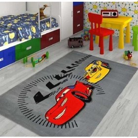 Resim Disney Halı Antialerjik Çocuk Halısı 526Araba 120X180 Cm 