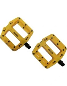 Resim Evo Plastik Sarı Platformlu Rulmanlı Bisiklet Pedalı 