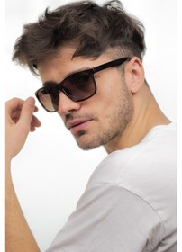 Resim Lunox LNX012 Mita Kahve Polarize Unisex Güneş Gözlüğü 