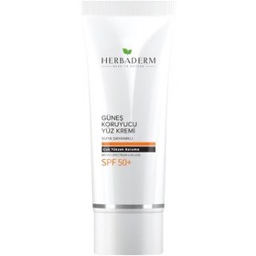 Resim Herbaderm Güneş Kremi SPF50 75 ml 