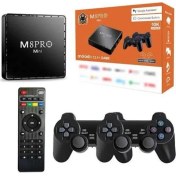 Resim Android Tv Box 2.4g 10K Ultra Hd 2gb Ram 64GB Hafıza 10000 Retro Oyunlu Konsol Game Stick M8 Pro 
