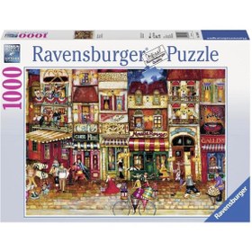 Resim Ravensburger 1000 Parça Puzzle Streets of France 194087 