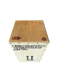 Resim Tam Boy Akça Ağacı Kajon Profesyonel Ayarlanabilir Cajon Kahon 