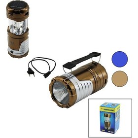 Resim 2ın1 1w+12led Solar - Fiş Şarjlı Löküs Model Kamp Lamba Fener-pow Çok Renkli 