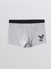 Resim LC Waikiki Beyaz Baskılı Erkek Çocuk Boxer 3'lü 