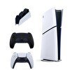 Resim Sony Playstation 5 Slim Digital + 2. Siyah Dualsense + Şarj İstasyonu (İthalatçı Garantili) 