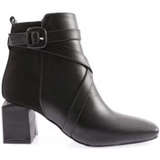 Resim Dgn K205-22k Kadin Kemer Aksesuarli Çerçeve Topuklu Bot 22K205-1710-R4864 Siyah 