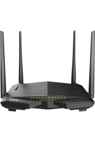 Resim Tenda V12 867 Mbps 4 Port ADSL2+-VDSL Kablosuz Fiber Modem 4 Anten 