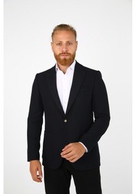 Resim Brango 30148 Erkek Blazer Ceket Lacivert 
