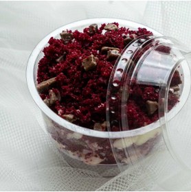 Resim Home AYAKLI KASE KAPAKLI MİKA YIKANABİLİR SERT PLASTİK 20 ADET 220cc 