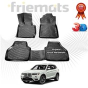 Resim Bmw X3 3D Paspas Havuzlu 2011 Sonrasısiyah N11.22358 