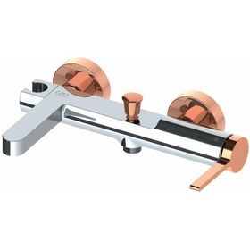 Resim Gpd Gildo Mbb165-K-R Banyo Bataryası Krom - Rose Gold Krom 