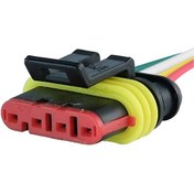 Resim Superseal Erkek Soket 4 Pin 