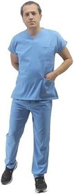 Resim Onora Unisex Soft Likra Hemşire ve Doktor Üniforması,Cerrahi Takım Scrubs Üniforma 